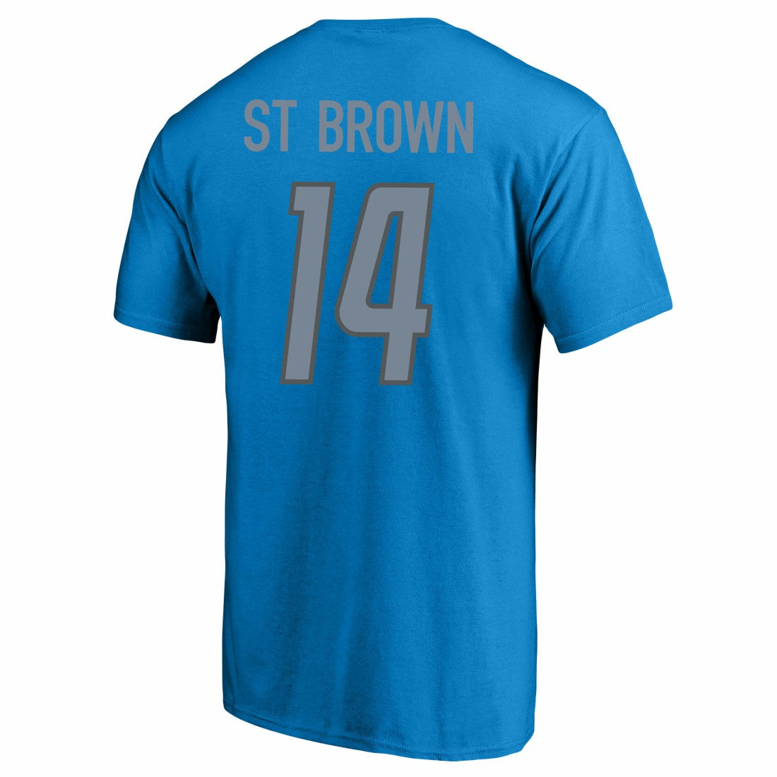Amon-Ra St. Brown Detroit Lions Big & Tall Player Name & Number T-Shirt - Blue T-shirts