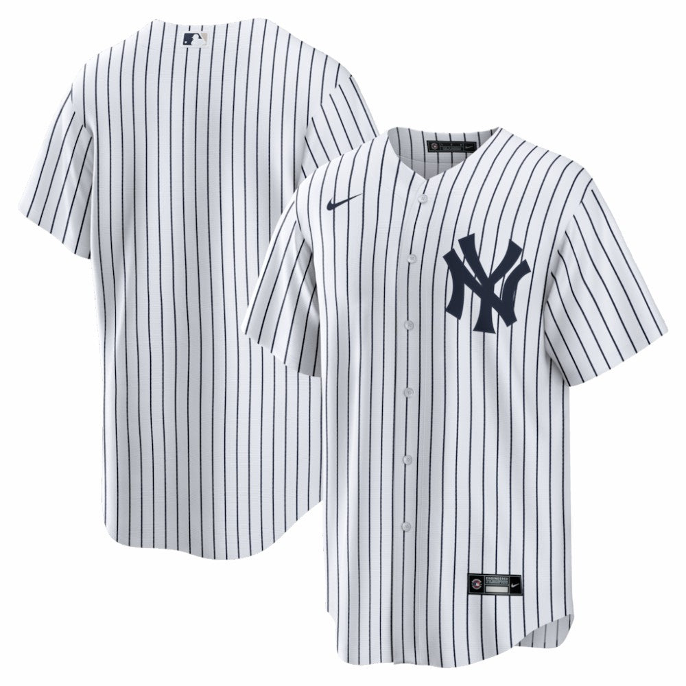 New York Yankees Nike Home Big & Tall Replica Jersey - White Jerseys
