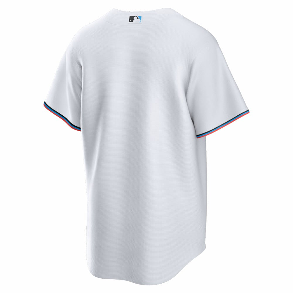 Miami Marlins Nike Home Big & Tall Replica Jersey - White Jerseys