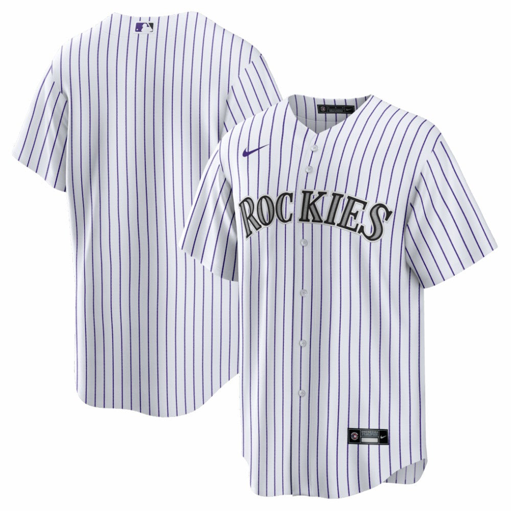 Colorado Rockies Nike Home Big & Tall Replica Jersey - White Jerseys