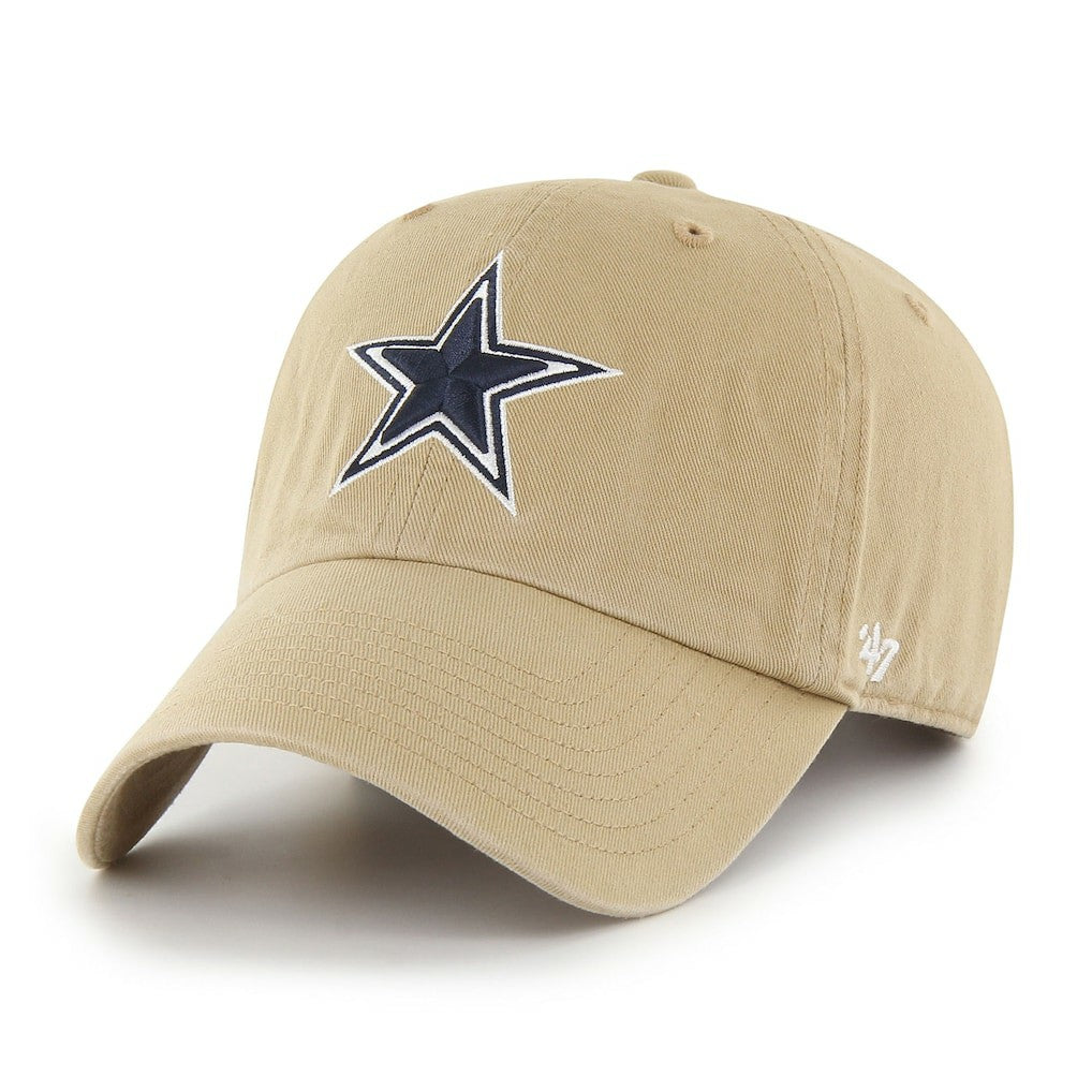Dallas Cowboys '47 Secondary Clean Up Adjustable Hat - Khaki Hats