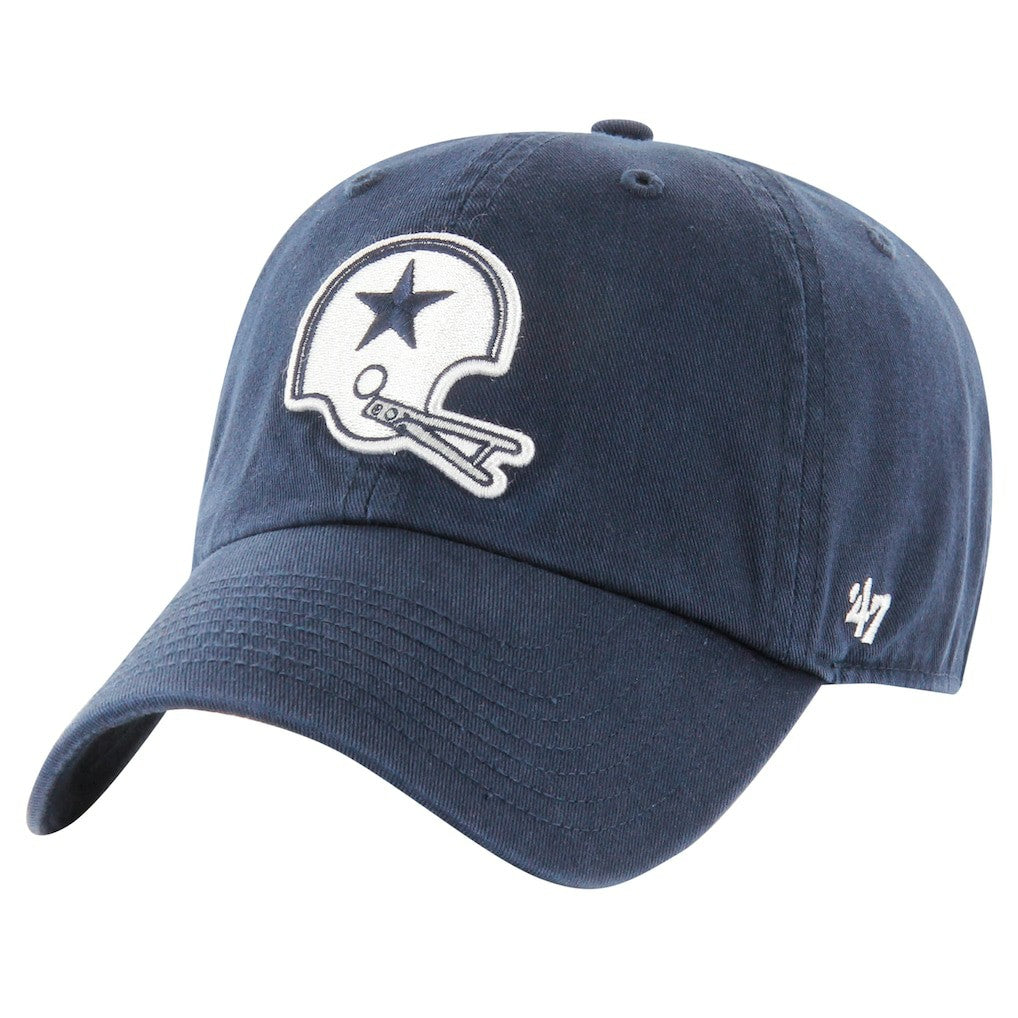 Dallas Cowboys '47 Helmet Clean Up Adjustable Hat - Navy Hats