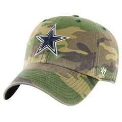 Dallas Cowboys '47 Woodland Clean Up Adjustable Hat - Camo Hats