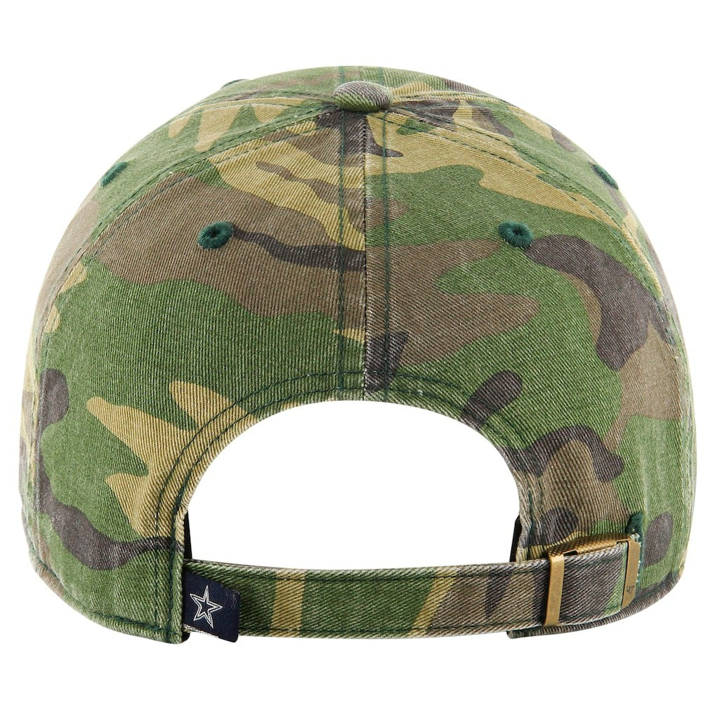 Dallas Cowboys '47 Woodland Clean Up Adjustable Hat - Camo Hats