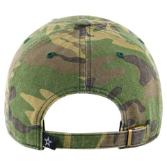 Dallas Cowboys '47 Woodland Clean Up Adjustable Hat - Camo Hats