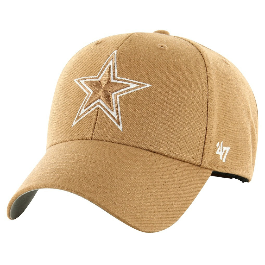 Dallas Cowboys '47 MVP Camel Adjustable Hat - Tan Hats