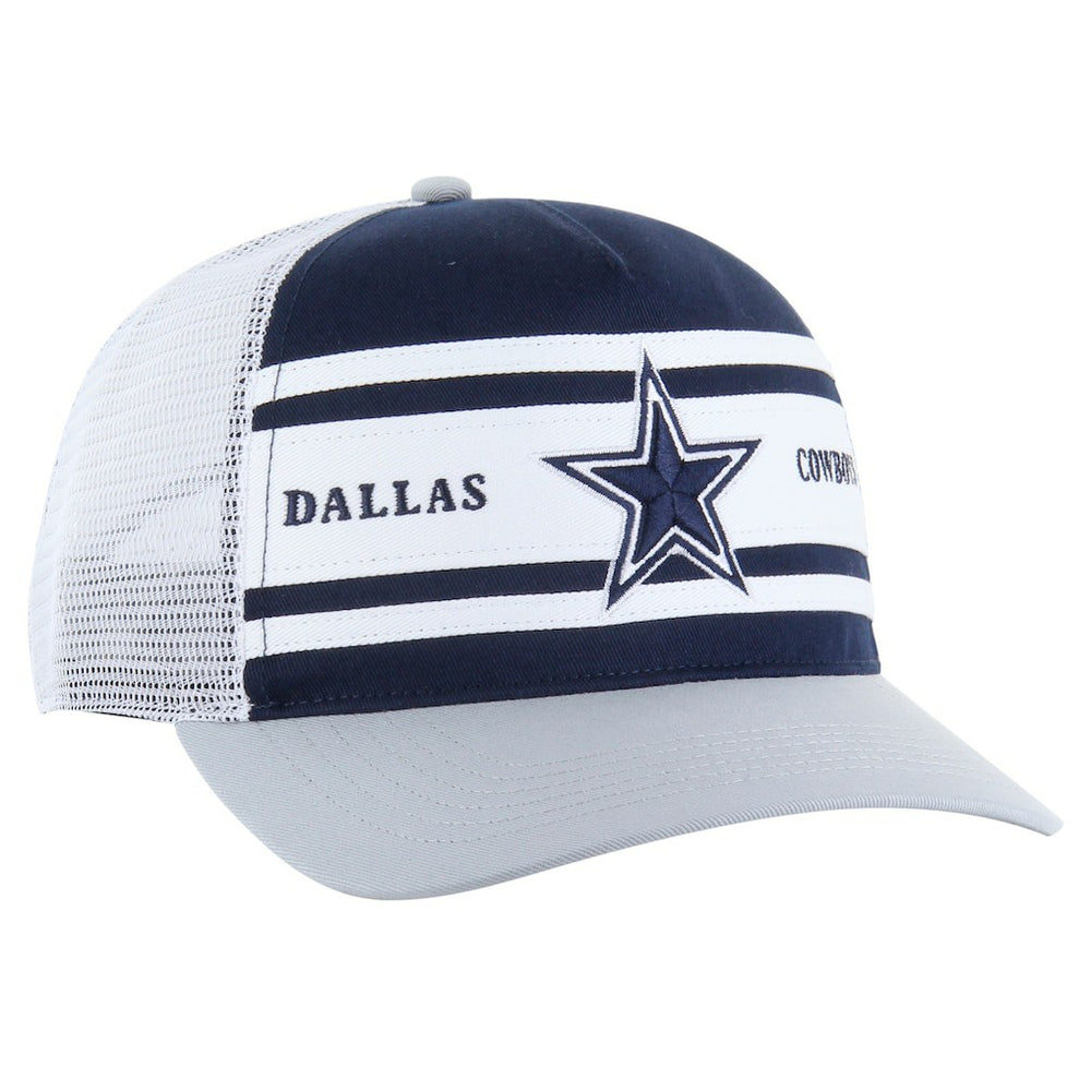 Dallas Cowboys '47 Super Stripe Hitch Adjustable Hat - Navy/Gray Hats