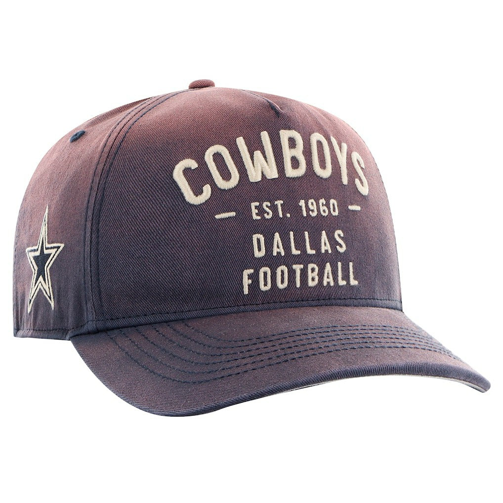 Dallas Cowboys '47 Dusted Laramie Hitch Adjustable Hat - Navy Hats