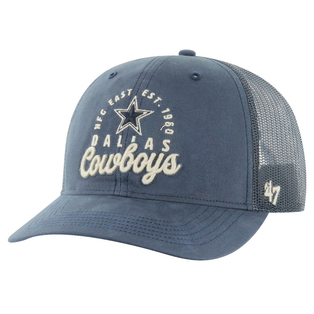 Dallas Cowboys '47 Pitstop Trucker Adjustable Hat - Navy Hats