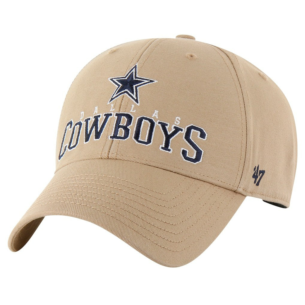 Dallas Cowboys '47 Powell MVP Adjustable Hat - Khaki Hats