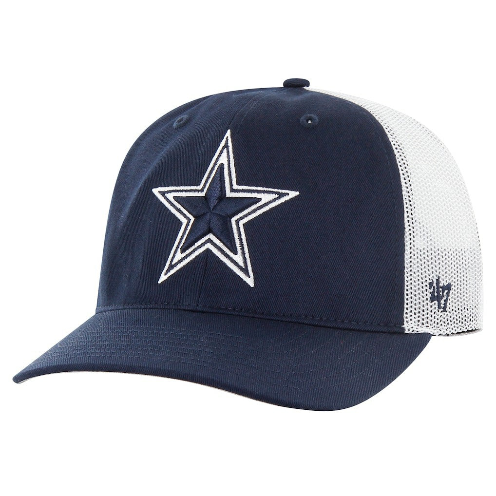 Dallas Cowboys '47 Trucker Adjustable Hat - Navy/White Hats