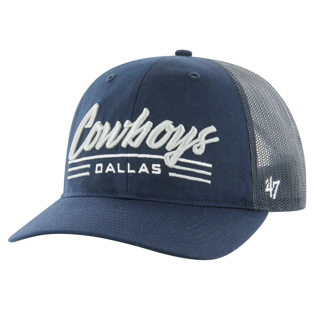 Dallas Cowboys '47 Garner Trucker Adjustable Hat - Navy Hats