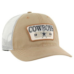 Dallas Cowboys '47 Ridgewood Trucker Adjustable Hat - Khaki Hats