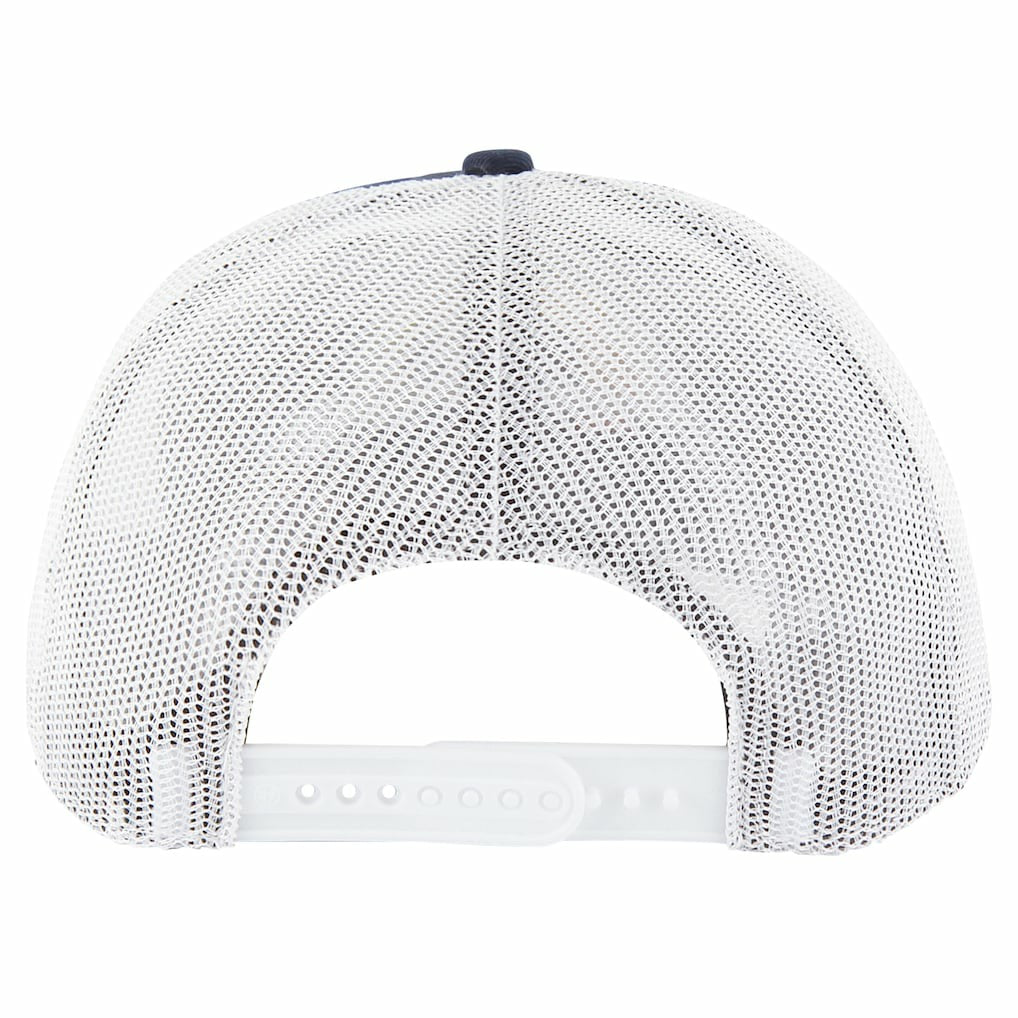 Dallas Cowboys '47 Stack Line Hitch Trucker Adjustable Hat - White/Gray Hats