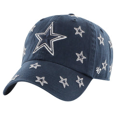 Dallas Cowboys '47 Women's Confetti Clean Up Adjustable Hat - Navy Hats