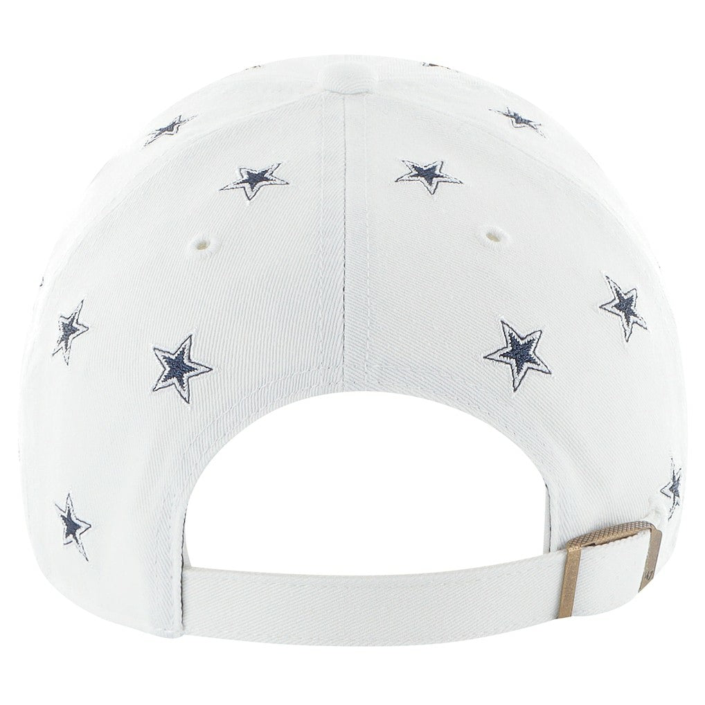Dallas Cowboys '47 Women's Confetti Clean Up Adjustable Hat - White Hats