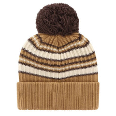 Dallas Cowboys '47 Women's Espresso Cuffed Knit Hat with Pom - Brown Hats