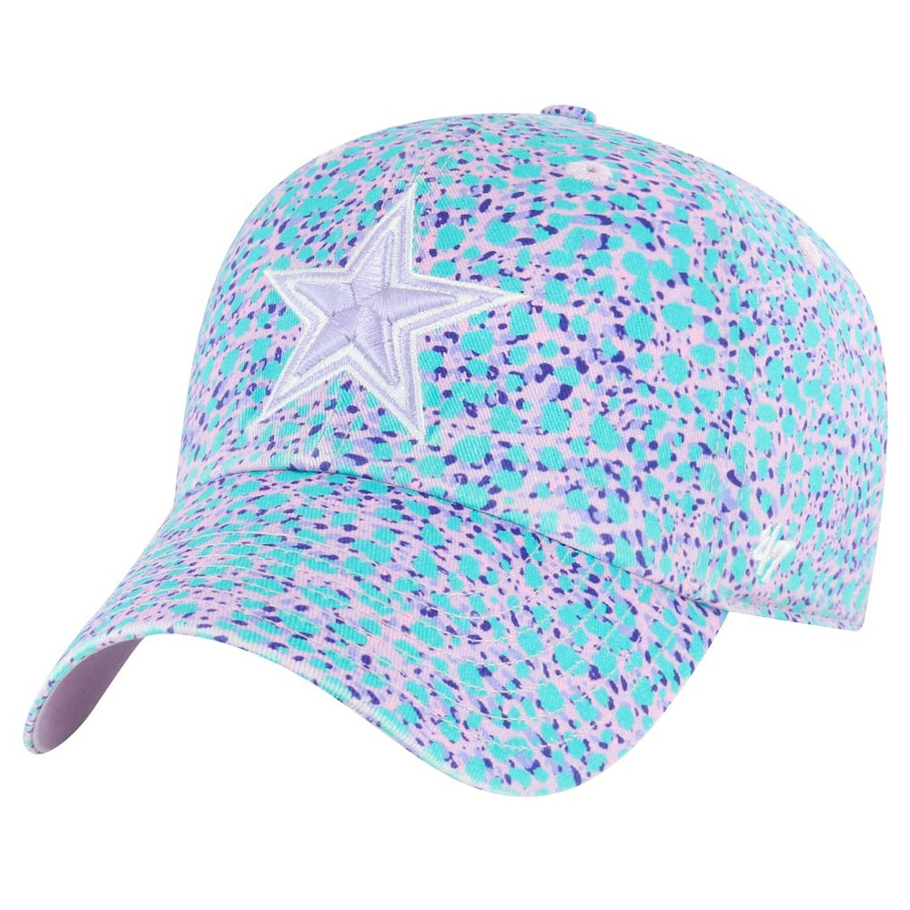 Dallas Cowboys '47 Girls Youth Cosmic Burst Clean Up Adjustable Hat - Blue Hats