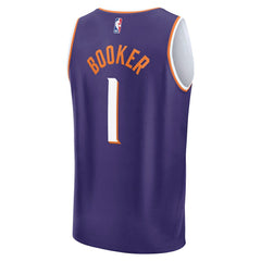 Devin Booker Phoenix Suns Youth Fast Break Player Jersey Icon Editi- Purple - Fanatics