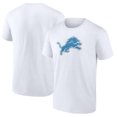 Detroit Lions Primary Logo T-Shirt - White T-shirts
