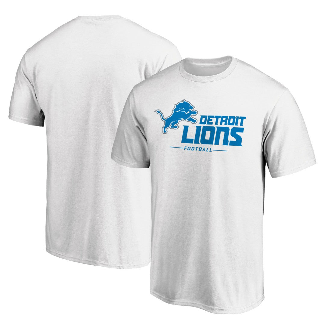 Detroit Lions Lock Up T-Shirt - White T-shirts