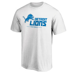 Detroit Lions Lock Up T-Shirt - White T-shirts