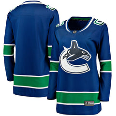 Vancouver Canucks Fanatics Women's Premier Breakaway Jersey - Blue | US 200939834