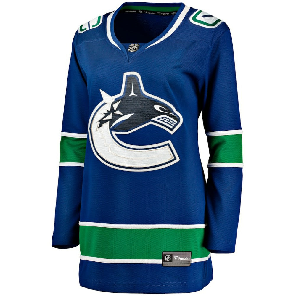 Vancouver Canucks Fanatics Women's Premier Breakaway Jersey - Blue | US 200939834