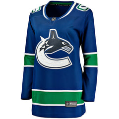 Vancouver Canucks Fanatics Women's Premier Breakaway Jersey - Blue | US 200939834