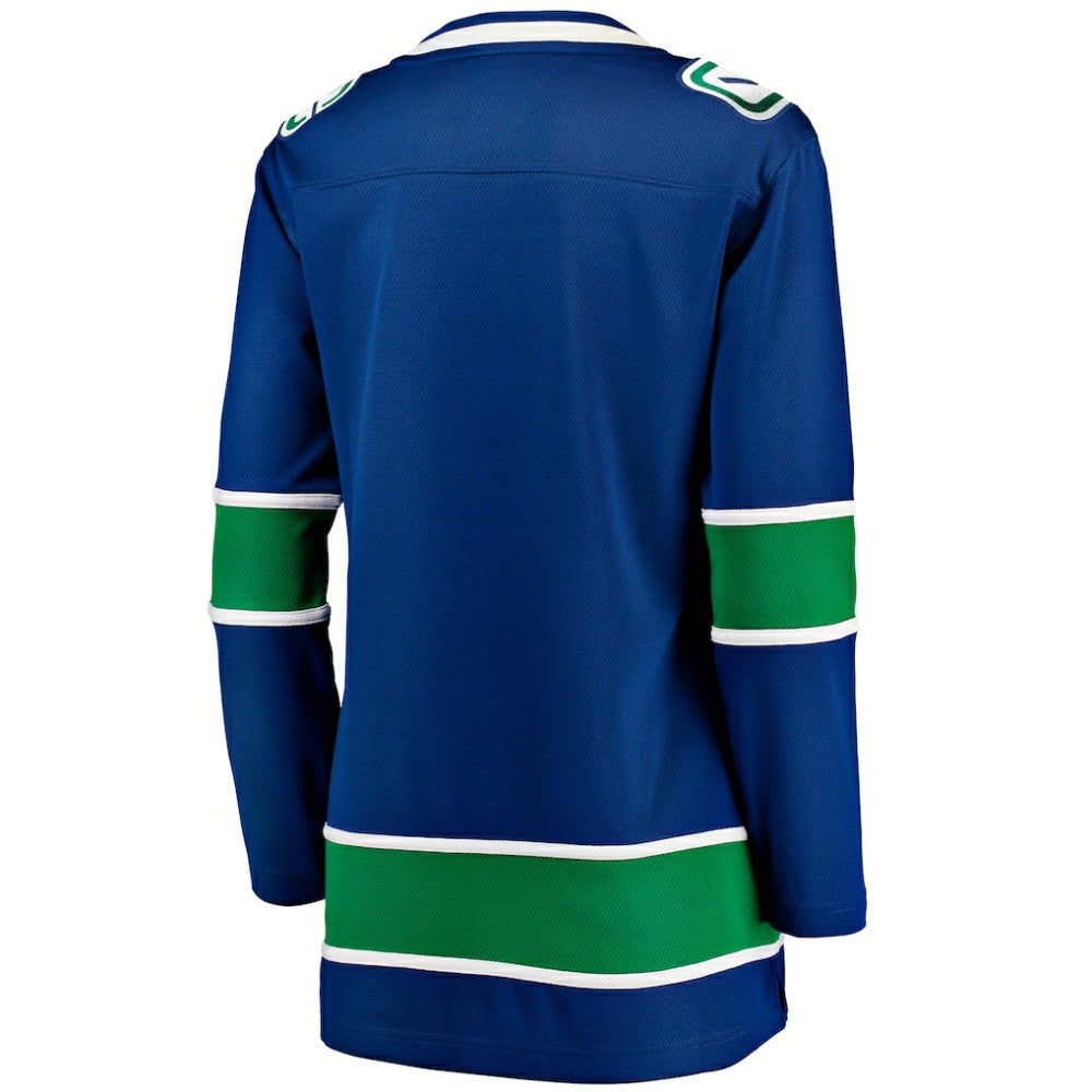 Vancouver Canucks Fanatics Women's Premier Breakaway Jersey - Blue | US 200939834