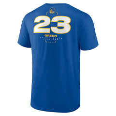 Draymond Green Golden State Warriors Behind The Back Name & Number T-Shirt Royal outlet
