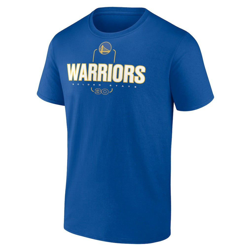 Stephen Curry Golden State Warriors Behind The Back Name & Number T-Shirt Royal