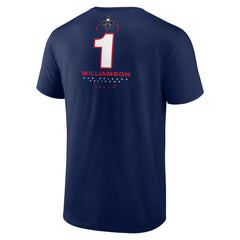 Zion Williamson New Orleans Pelicans Behind The Back Name & Number T-Shirt Navy outlet