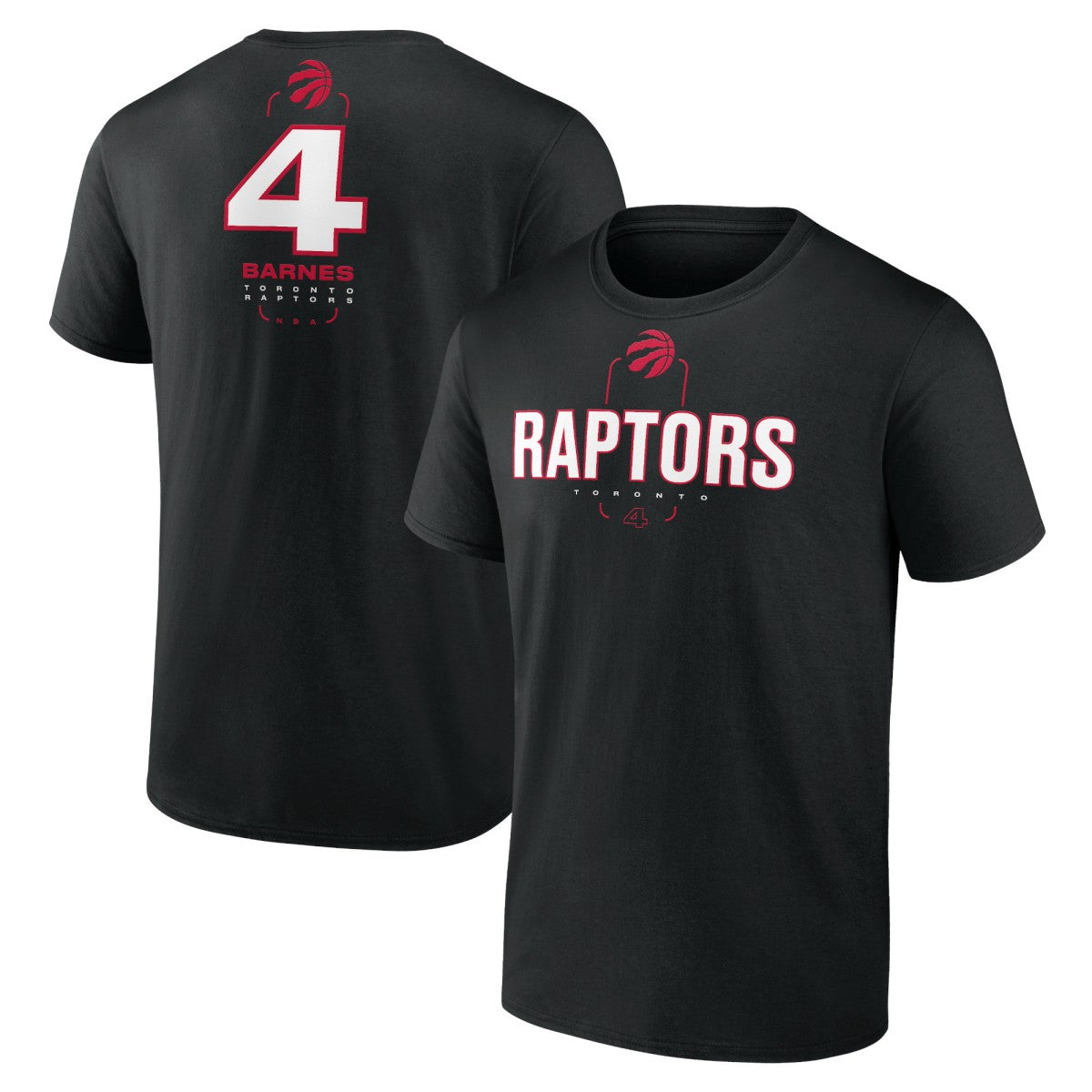 Scottie Barnes Toronto Raptors Behind The Back Name & Number T-Shirt Black outlet