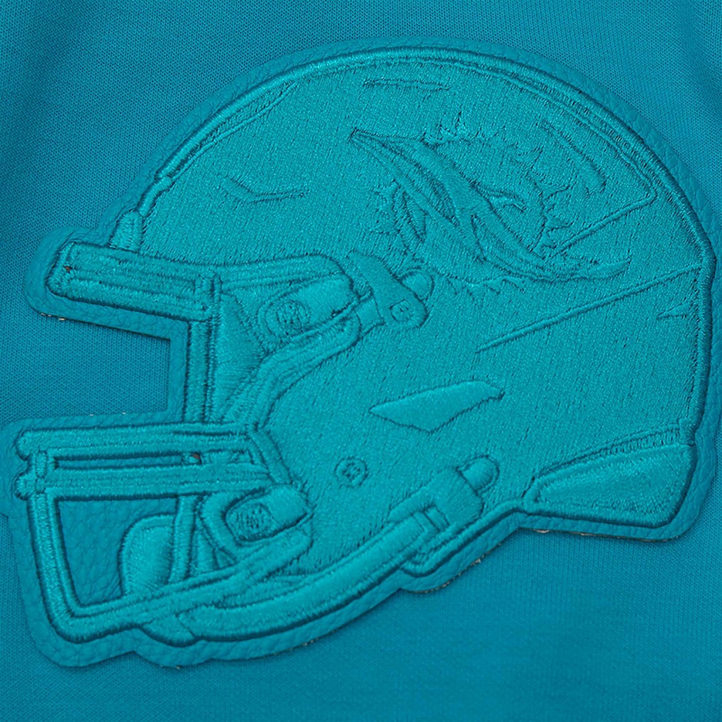 Miami Dolphins Pro Standard Triple Tonal Full-Zip Hoodie - Aqua Hoodies