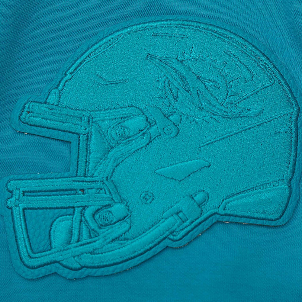 Miami Dolphins Pro Standard Triple Tonal Full-Zip Hoodie - Aqua Hoodies