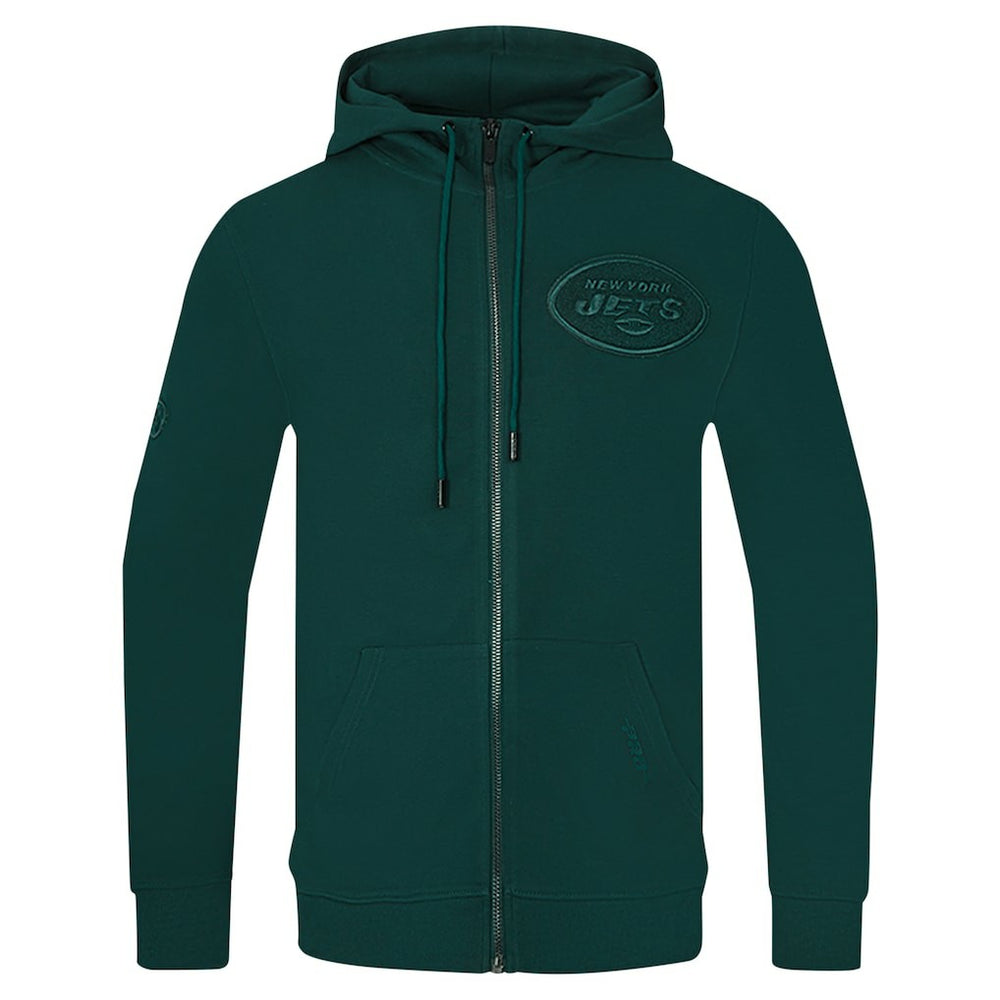 New York Jets Pro Standard Triple Tonal Full-Zip Hoodie - Green Hoodies