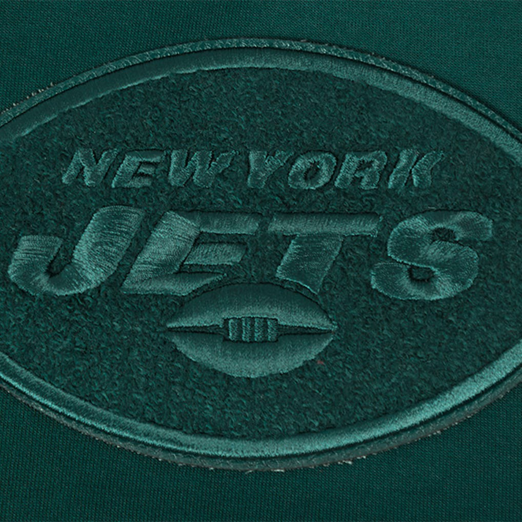 New York Jets Pro Standard Triple Tonal Full-Zip Hoodie - Green Hoodies