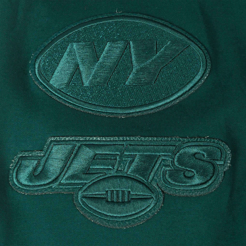 New York Jets Pro Standard Triple Tonal Full-Zip Hoodie - Green Hoodies