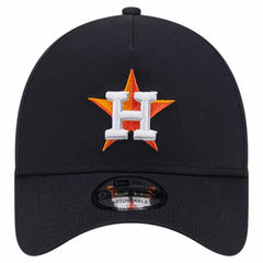 Houston Astros New Era Team Color A-Frame 9FORTY Adjustable Hat - Navy Hats