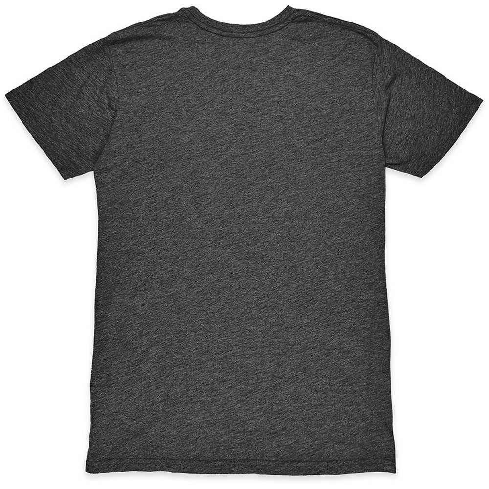 Barcelona 1863FC Color Crest Twisted Tri-Blend Slub T-Shirt Heather Black