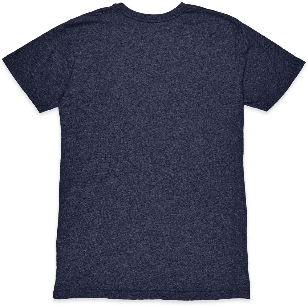 Club America 1863FC Wordmark Twisted Tri-Blend Slub T-Shirt Heather Navy
