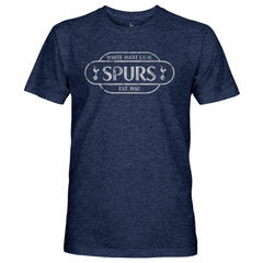 Tottenham Hotspur 1863FC Landmark Twisted Tri-Blend Slub T-Shirt Heather Navy