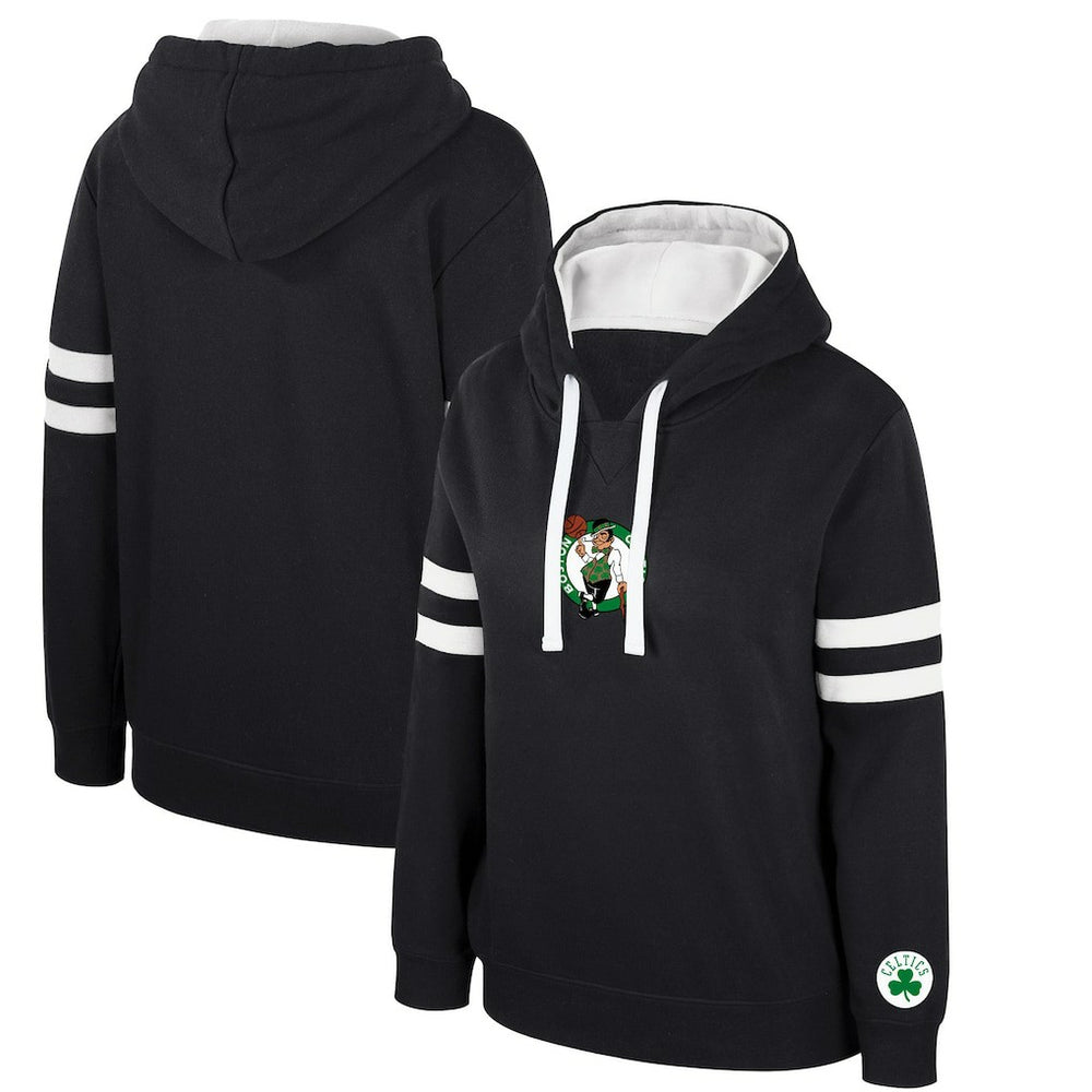 Boston Celtics Stadium Essentials Women's Road Game Pullover Hoodie Black