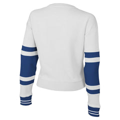 Philadelphia 76ers Stadium Essentials Women's Scrimmage Cropped Pullover Sweatshirt White
