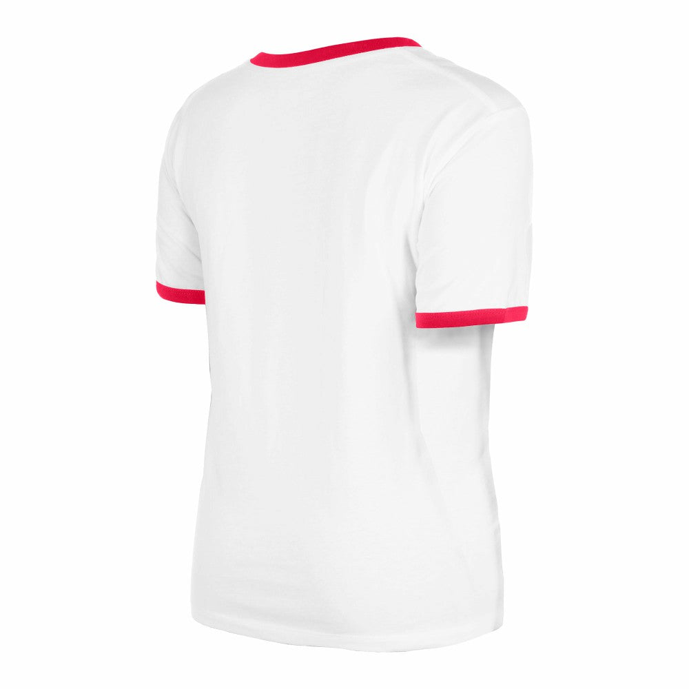 St. Louis Cardinals New Era Women's Oversized Ringer T-Shirt - White T-shirts