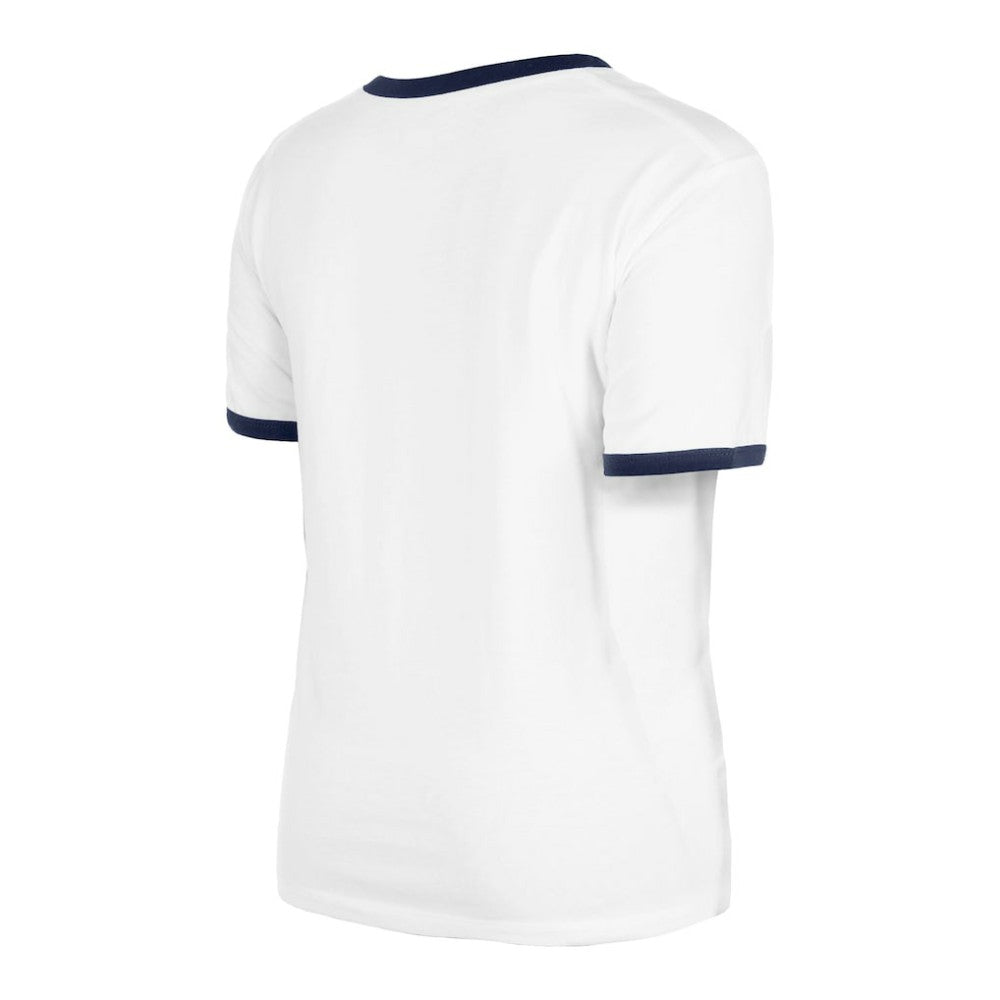 Atlanta Braves New Era Women's Oversized Ringer T-Shirt - White T-shirts
