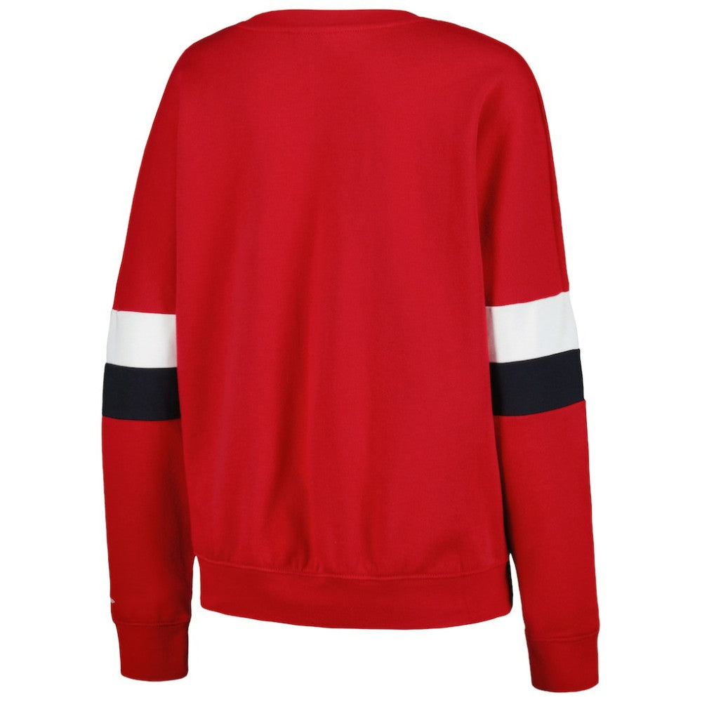 St. Louis Cardinals New Era Women's Game Day Crew Pullover Sweatshirt - Red Pullover