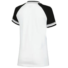 Chicago White Sox New Era Women's Jersey Double Binding Raglan V-Neck T-Shirt - White Jerseys