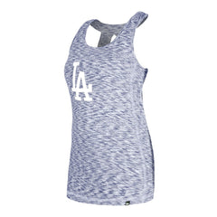Los Angeles Dodgers New Era Women's Space Dye Keyhole Back Tank Top - Royal Tanks